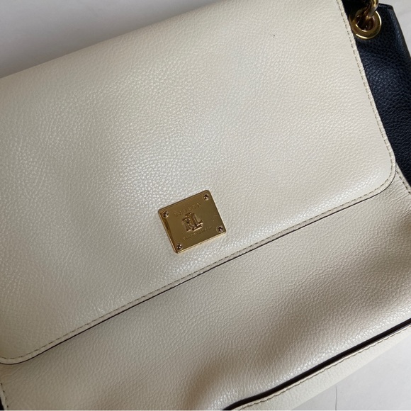 Lauren Ralph Lauren leather color block purse - Picture 6 of 6